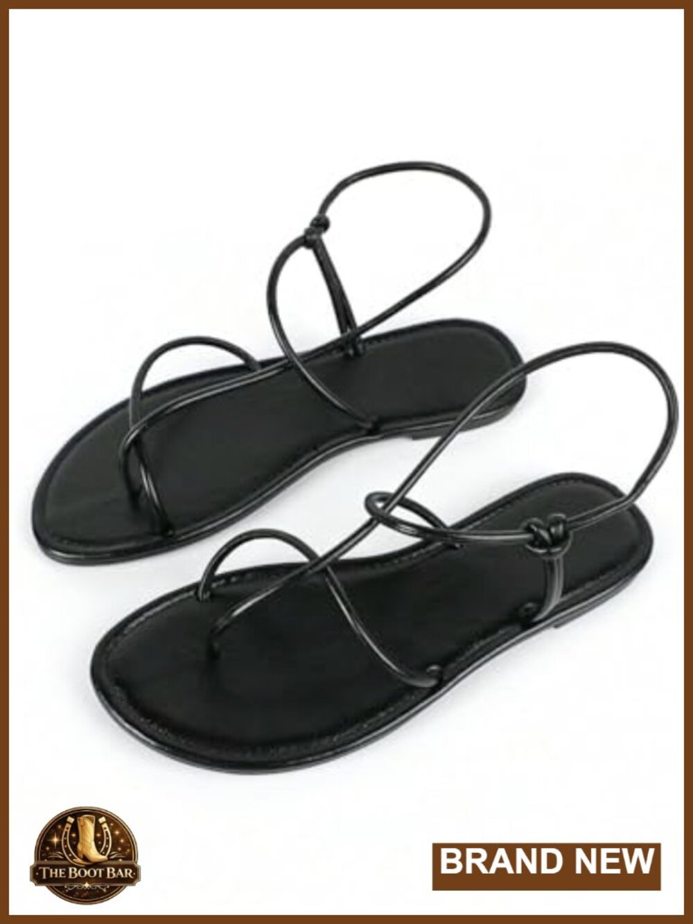 Women's Gold Strappy Flat Sandals Dressy Ankle Strap Slide